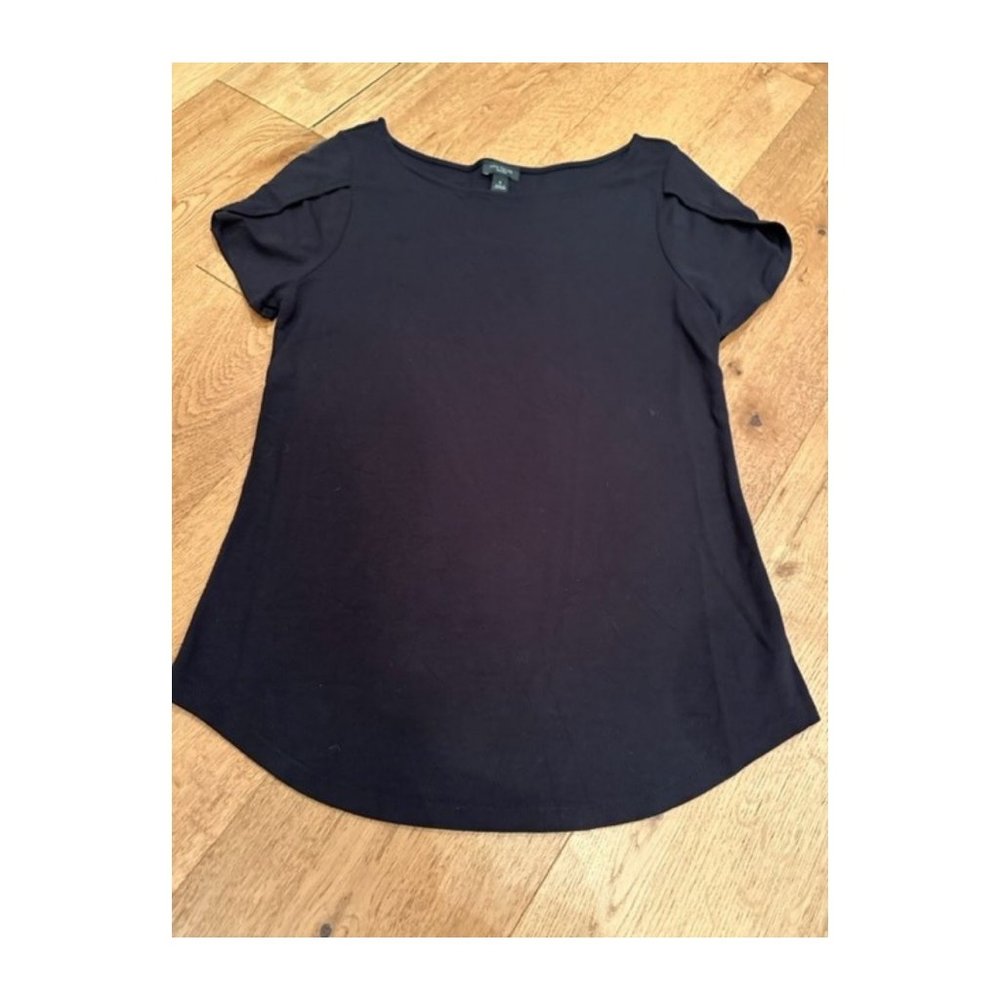 Ann Taylor Factory Tulip Sleeve Top - Size Medium